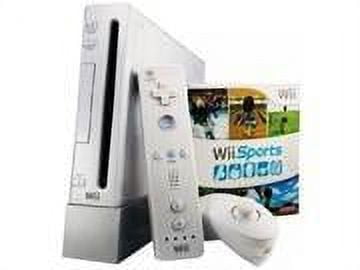 Restored Nintendo Wii Console White With Wii Sports (Refurbished