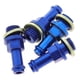 thumbnail image 4 of 1 De Metal motor Refrigerador De Aceite Tornillos Tornillos Piezas De La Motocicleta Accesorios Rojo / Azul DYNWAVEMX Adaptador de transferencia de tubo, 4 of 8