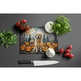thumbnail image 4 of Golden Retriever Spooky Halloween Glass Cutting Board Large 12 in x 15 in, 4 of 5