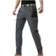 thumbnail image 1 of Pantalones largos para hombre, con bolsillos, color combinado, rectos, para exteriores, montañismo, versátiles, de poliéster, blusa y pantalón., 1 of 3