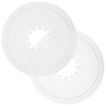 thumbnail image 1 of FONDOTIN Bike Flywheel Guard Circular Precision Crafted Protective Cover 2Pcs for Outdoor Cycling Debris Shield, 1 of 7