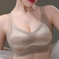 thumbnail image 6 of Turilly Bras Womens Round Neck Wireless Bra With Wide Straps Invisible Everyday Comfort Everyday Bras, 6 of 9