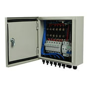 ECO-WORTHY 6 String PV Combiner Box & 63A Circuit Breakers for Solar Panel