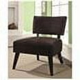 thumbnail image 2 of Coaster Furniture 460507 Accent Chair With Brown Microfiber Upholstery, 2 of 3