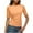 Orange, variant on RYRJJ Women's Half Sleeve Boat Neck Shirts Ruched Side Slim Fit Basic Casual T Shirts Summer Casual Tee Tops(Pink,XXL)