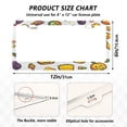 thumbnail image 2 of Aluminum License Plate Frame 2 Pack Car Exterior Accessory Car Tag Holder for Front Rear Plates Cars Decor Colorful Halloween Candy, 2 of 6