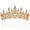 Champagne Gold, variant on Gold Crown for Women Wedding Tiara for Women Queen Crown Crystal Tiara Crown Wedding Tiaras for Bride Royal Princess Crowns for Flower Bouquets Quinceanera Headpiece for Birthday Prom Pageant
