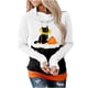 thumbnail image 1 of Blusa de manga larga con estampado de Halloween informal a la moda para mujer, jersey con capucha, Tops, sudadera Fridja  fjkfkj5373, 1 of 5