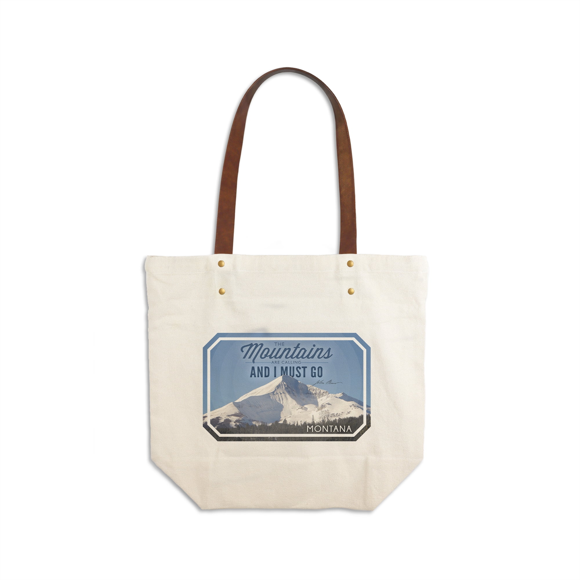 Mountain Contours Messenger Bag