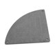 thumbnail image 1 of Bandeja De Fregadero De Esquina, Bandeja De Mostrador De Esquina Triangular De 3 Pies De Metal Que Ahorra Espacio Para Cocina, 1 of 7