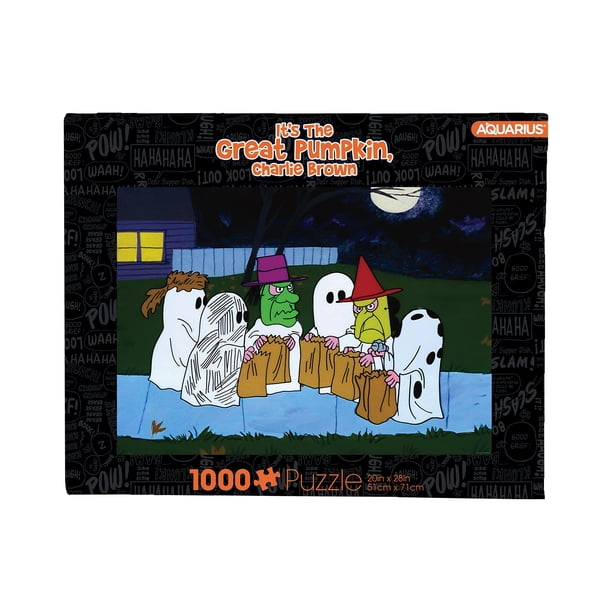Rompecabezas AQUARIUS Peanuts Trick or Treat 1000 piezas