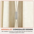 thumbnail image 6 of Fountwell Magnetic Curtain Clips – Hold Curtains Closed, Detachable Buckle, No Drill, Privacy Protection for Indoor & Outdoor Patio Curtains, 6 of 10