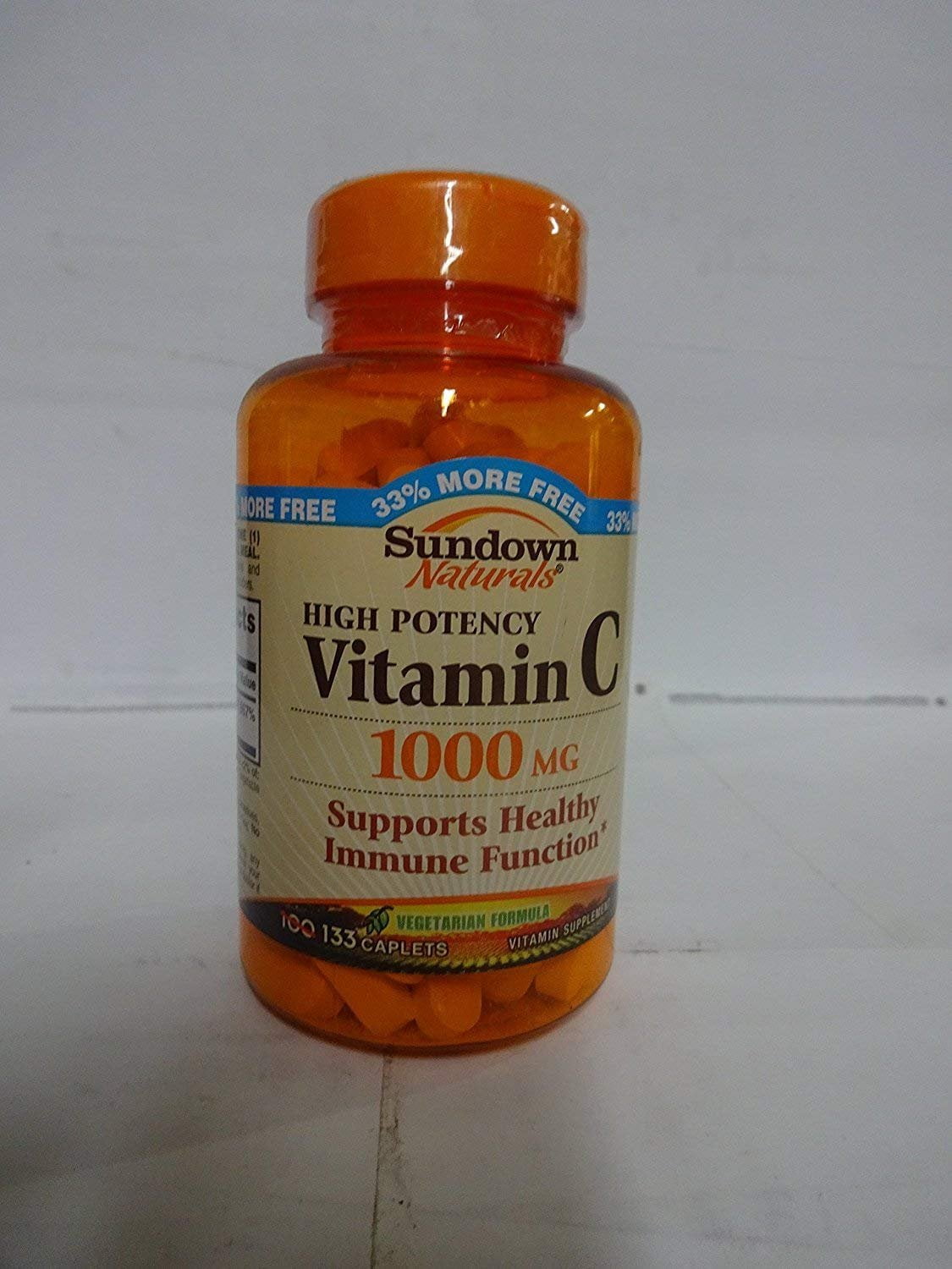 Sundown Vitamin C 1000 Mg High Potency 133 Caplets