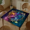 thumbnail image 3 of URTERYSER Divinations Tablecloth Card Mat Table Covers Astrological Oracles Pad Tarots Table Cloth Altars Cloth Board Game Pad Color 3, 3 of 9