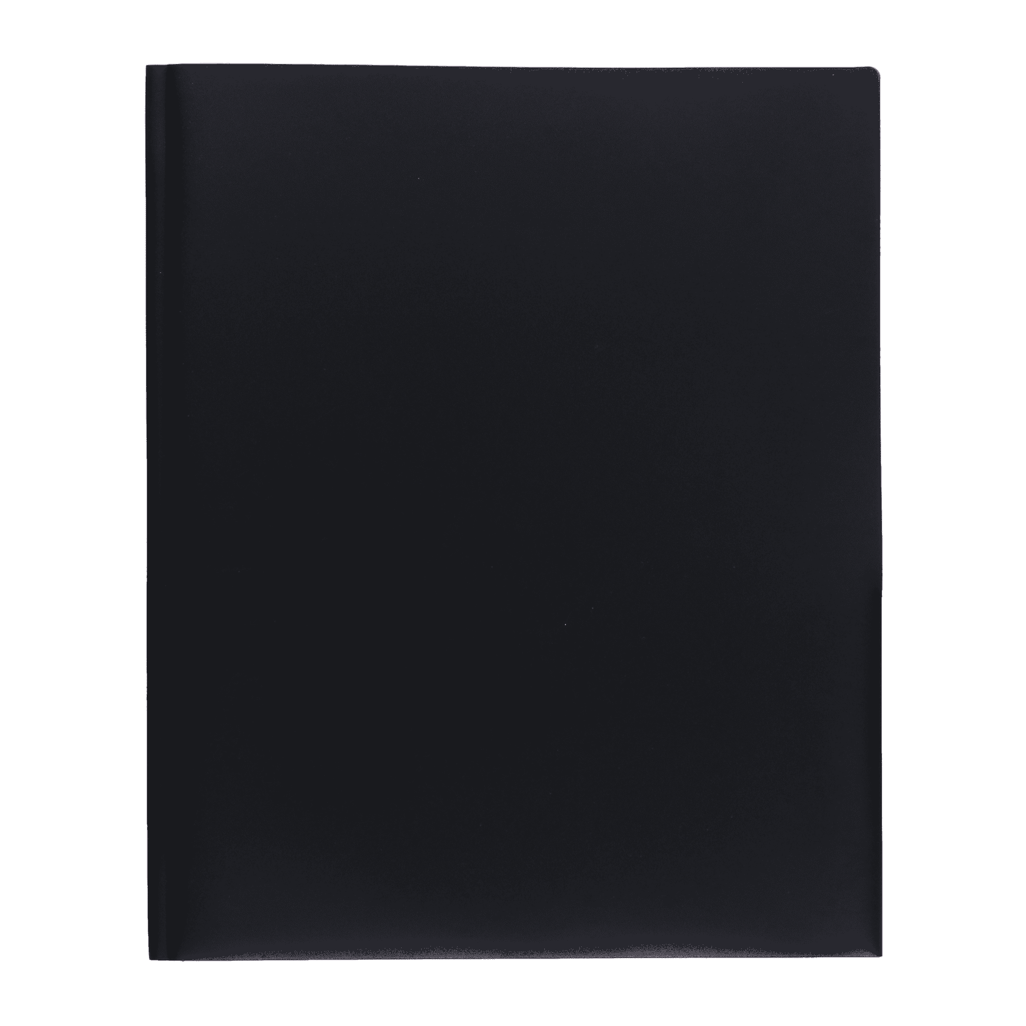 Pen+Gear, 3-Prong Poly Folder, Black
