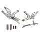 thumbnail image 4 of Reposapiés traseros ajustables de carreras, color gris, para BMW S1000RR M1000RR 2019-2024, 4 of 16