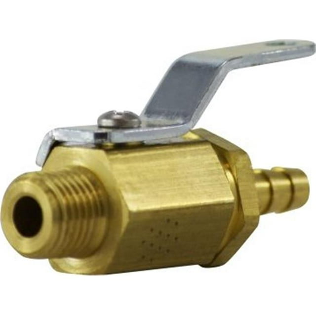 Midland Industries 46981 0.37 HB x 0.25 MIP Mini Ball Valve