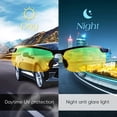thumbnail image 3 of USHOBE 1Set Eyeglasses For Night Time Driving For Drivers Classic Design Plastic Frame, 3 of 8