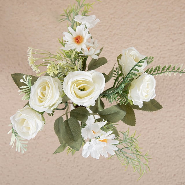 shyuyusa Artificial Floral Bouquet Home Decor Faux Flower For Living Space And Household Decoration