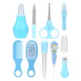 thumbnail image 1 of Juego de cortaúñas para bebés, 10 piezas, manicura para bebés, juego de cuidado de la salud para recién nacidos, juego de cuidado de manicura infantil, calidad superior, 1 of 8