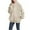 White, variant on Kaemgyyd Women's Sherpa Jackets Casual Loose Long Sleeve Full Zip up Winter Coat Soft Warm Fleece Jacket with Hood