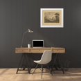 thumbnail image 3 of Vision Studio 24x20 White Modern Wood Framed Museum Art Print Titled - Italian Landscape I, 3 of 4