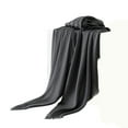 thumbnail image 2 of Fewfanhot Women Solid-colored Thin Scarves Large Shawl Wrap Lightweight and Sun-protective Gauze High-end Versatile Silk Scarves, 2 of 3