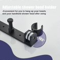 thumbnail image 4 of Handheld Shower Head Holder, Adjustable Shower Head Bracket, Silver, 4 of 5