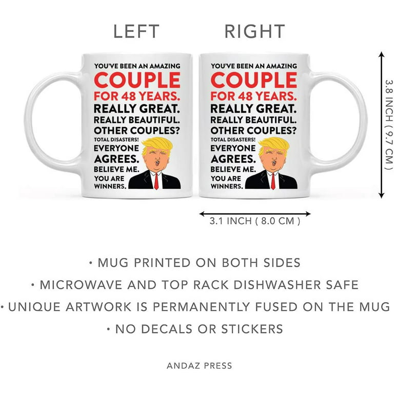 Trump Coffee Mug/ President Donald Trump Mug/ Trump Presidential Seal Mug/  Trump MAGA Mug/ President Trump Coffee Cup 