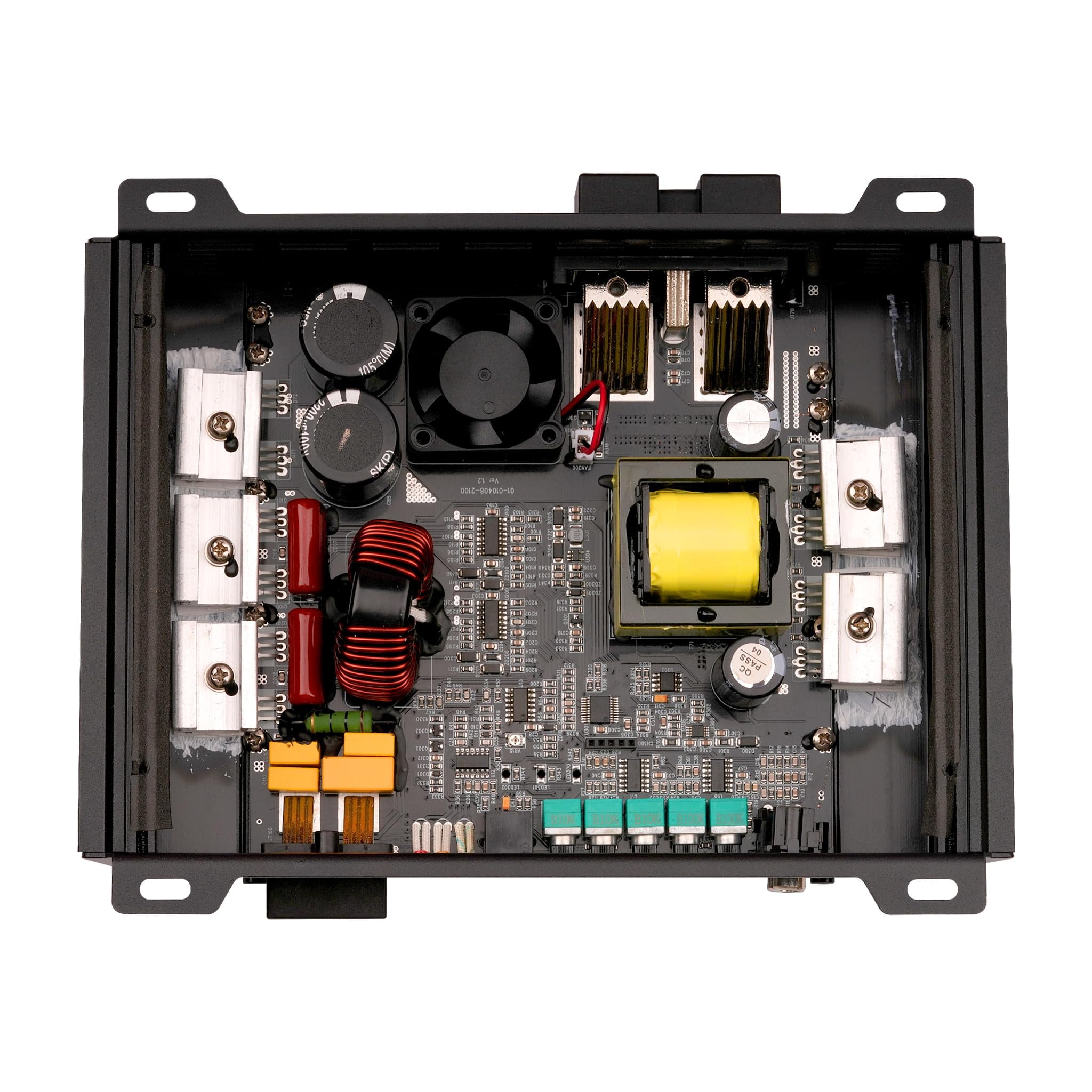 Audiopipe Full Range Class D Monoblock Amplifier 1500 Watts APHF-1500D-H1