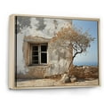 thumbnail image 2 of Designart "Charming South Of France Beach House" Coastal Windows Floater Framed Wall Art Prints, 2 of 5