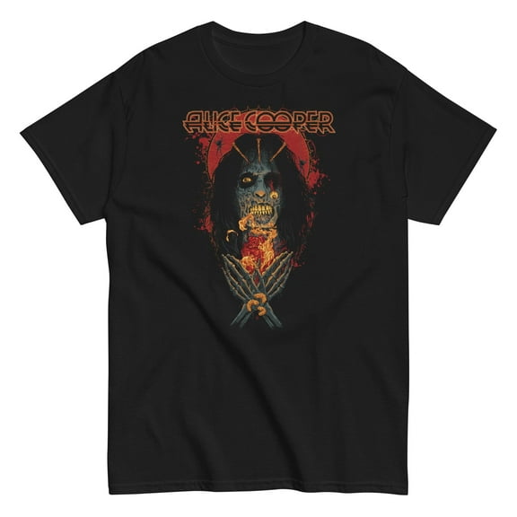 Alice Cooper - Skeleton Unisex T-Shirt - Black - Small