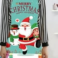 thumbnail image 5 of Luoshdecor Merry Christmas Apron,Santa Snowman Apron for Adult Christmas Aprons with Strap for Kitchen Party Cooking 27.5 in, 5 of 6