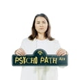 thumbnail image 3 of Psycho Path (2 Pack) Plastic Street Sign - 6 Inch X 18 Inch Gift Funny Humor Joke Bar Decor Man Cave Gag Gift Halloween Scary, 3 of 4