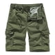 thumbnail image 2 of pstuiky Abreviatura para hombres, Pantalones cortos casuales de verano para hombre, de color liso, con múltiples bolsillos, cargo Pantalones cortos deportivos para hombre, 2 of 3