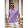 thumbnail image 5 of COOFANDY Men's Tee Shirts Solid Color Short Sleeve Crew Neck T-Shirts Fitted Soft Cool Classic Basic Tops, 5 of 7