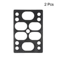 thumbnail image 3 of Uxcell Almohadillas de choque de plástico para patineta de 28 mm (1.1 pulgada), Negro, 2 Pcs, 3 of 5