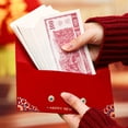 thumbnail image 5 of Xihbxyly Sobres de Terciopelo Rojo, Juego de 6 Piezas, Color Rojo Festivo, Material de Terciopelo Suave y Elegante, Perfecto para Regalos En Efectivo, Bodas y Festividades, Tamaño Generoso de 7,08 X, 5 of 5