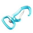 thumbnail image 5 of GARENDE 10xSwivel Carabiner Dog Leash Harness Outdoor Camping Tool Home Locking Key Blue, 5 of 9