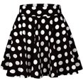 thumbnail image 1 of Women's Basic Flared Casual Mini Skate Skirt Versatile Stretchy, 1 of 8