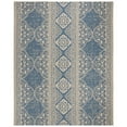 thumbnail image 4 of SAFAVIEH Linden Malandra Floral Area Rug, Cream/Blue, 5'1" x 7'6", 4 of 10