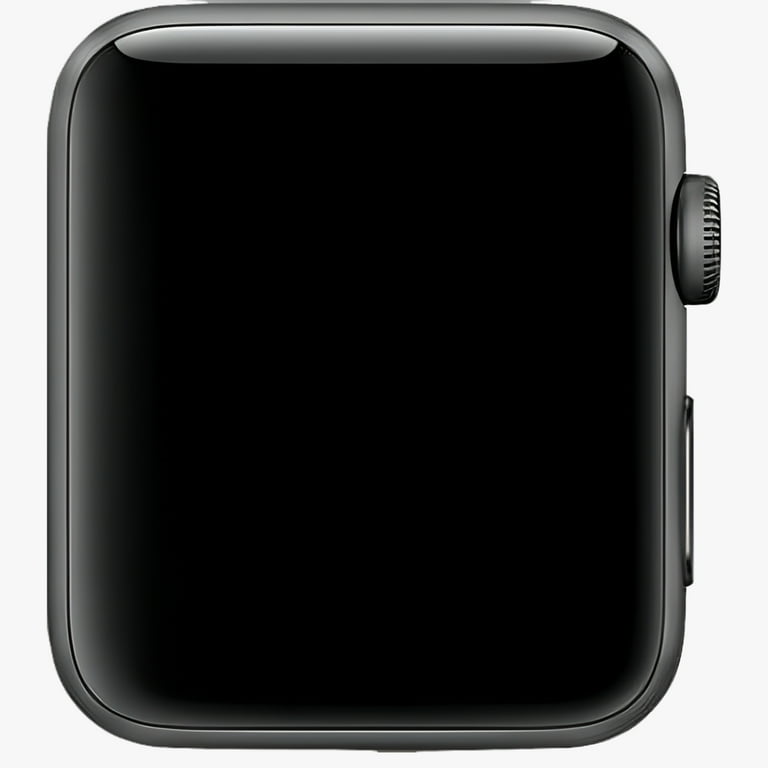 Restored Apple Watch Gen 3 Series 3 Cell 38mm Space Gray Aluminum Black Sport Band MTGH2LL A Refurbished