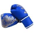 thumbnail image 4 of TELOLY Kids Boxing Gloves, Boxing Gloves for Child 5-12 Youth Boys Girls Toddler Sparring Training Boxing Gloves for Punching Bag, Kickboxing, Muay Thai, MMA blue 25x17cm, 4 of 9