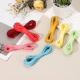 thumbnail image 4 of Uxcell 4 Pcs Cuerda de Cuero de Ante Falsa, Hilo Plano Delgado de 2.6mm x 5.5 Yardas para Manualidades de Joyería, Collar, Pulsera, DIY, 4 of 7