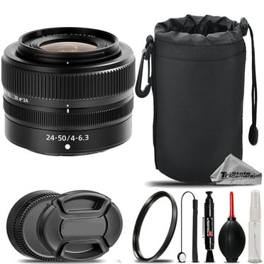 Nikon NIKKOR Z 24-50mm f/4-6.3 Lens   UV Filter    Hood   Lens Pouch- Basic Kit (International Version)