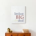 thumbnail image 4 of Creative Products Littlest Big Deal 16x20 Canvas Wall Art, 4 of 5