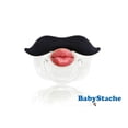 thumbnail image 2 of BabyStache Kissable Romeo Pacifier, Black, 2 of 3
