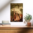 thumbnail image 2 of Lantern Press 12x18 Inch Premium Wood Sign, Ready to Hang Wall Decor, Carlsbad Caverns National Park, New Mexico, The Totem Pole, 2 of 4