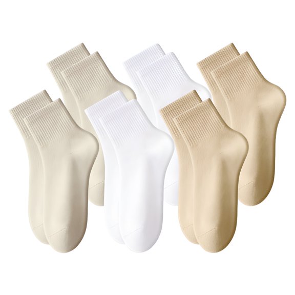 TELOLY 6 Pairs Mens Ankle Socks Size 9-13, Moisture Wicking No Show Athletic Footwear, Ultralight Breathable Crew
