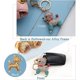 thumbnail image 5 of Llaveros para mujer, llaveros bonitos para mujer, divertido llavero de Anime para su hermana, niña, bolsa de regalo de cumpleaños, accesorios de cartera, 5 of 5